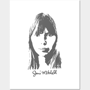 Joni Mitchell Posters and Art